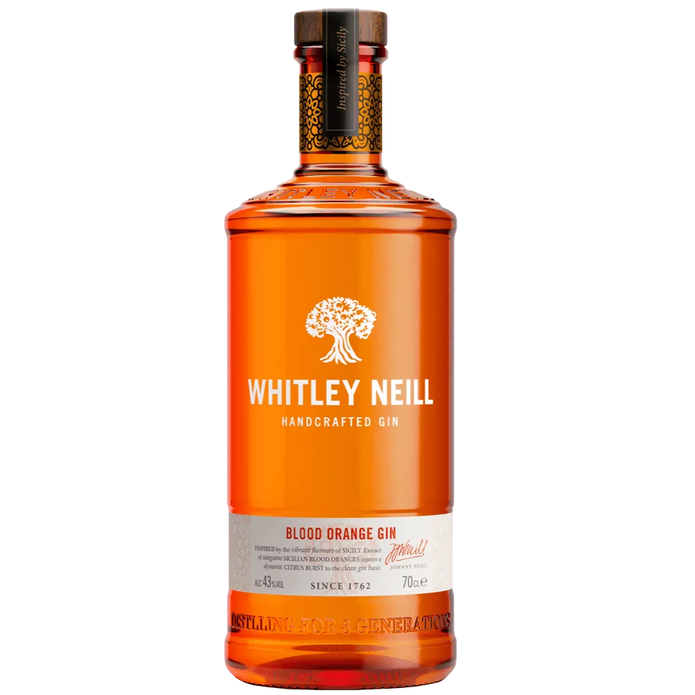 Gin Hand Craft Orange - botella completa de frente
