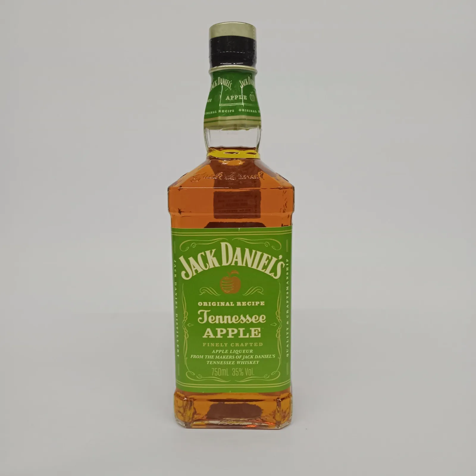 Licor Jack Daniels Tennessee Apple - botella completa de frente